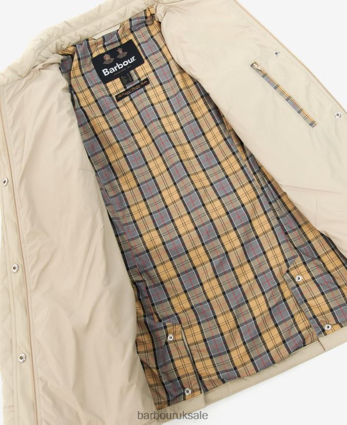 Belted Defence Quilted Jacket Barbour Women R08LB61478 Clothing Olive/Ancient