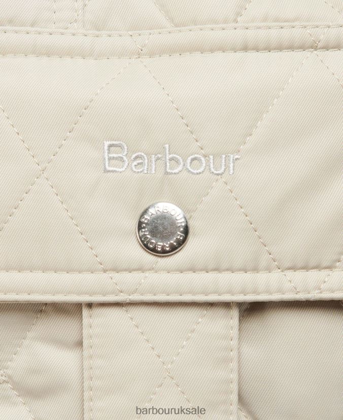 Belted Defence Quilted Jacket Barbour Women R08LB61478 Clothing Olive/Ancient
