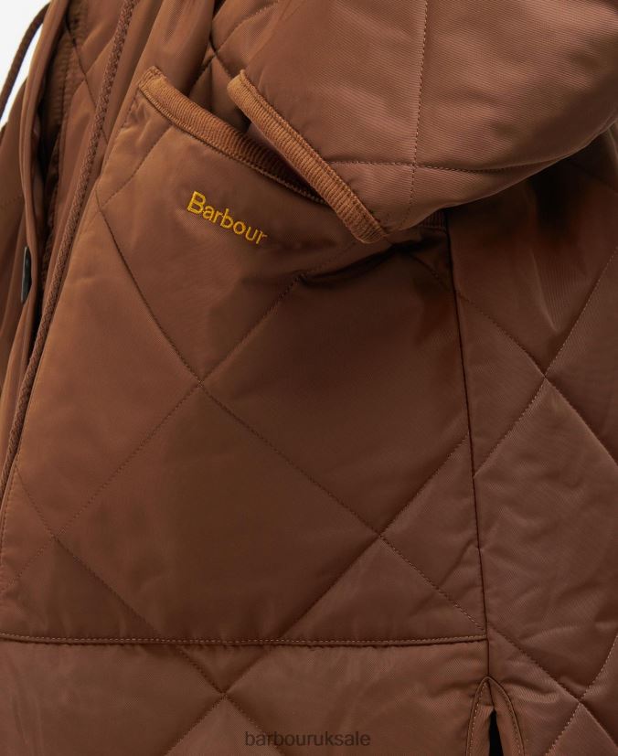 Bonnyrigg Quilted Jacket Barbour Women R08LB61428 Clothing Warm Tan/Muted
