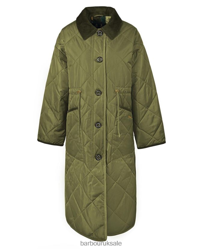 Bonnyrigg Quilted Jacket Barbour Women R08LB61450 Clothing Warm Tan/Muted
