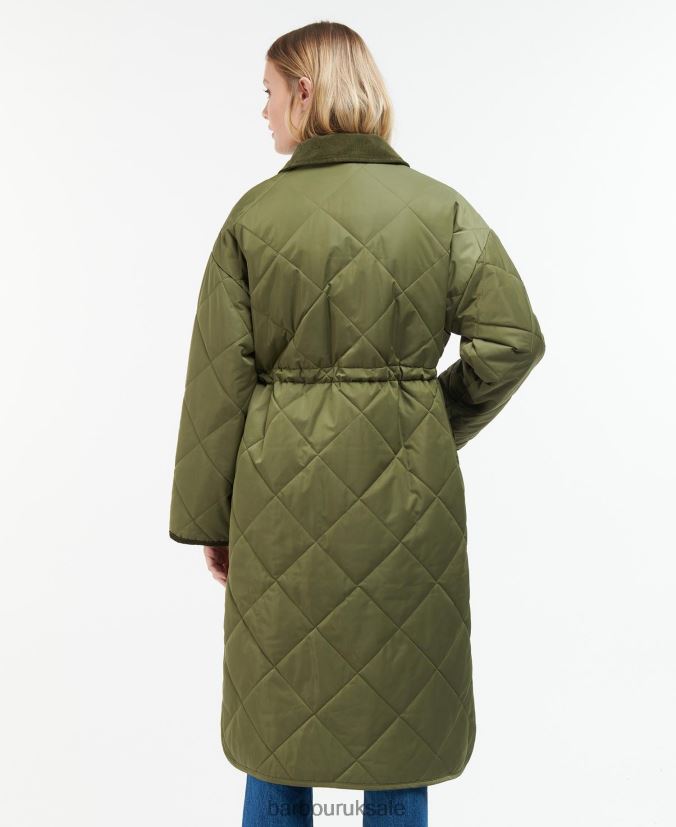 Bonnyrigg Quilted Jacket Barbour Women R08LB61450 Clothing Warm Tan/Muted