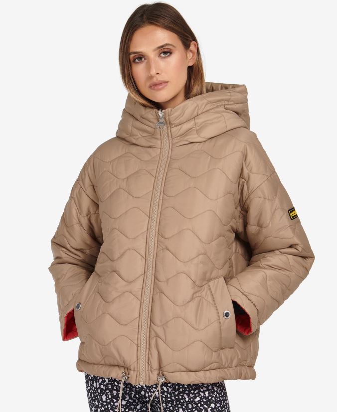 Fenway Revesible Quilted Jacket Barbour Women R08LB61458 Clothing Portobello/Cayenne/Bellini