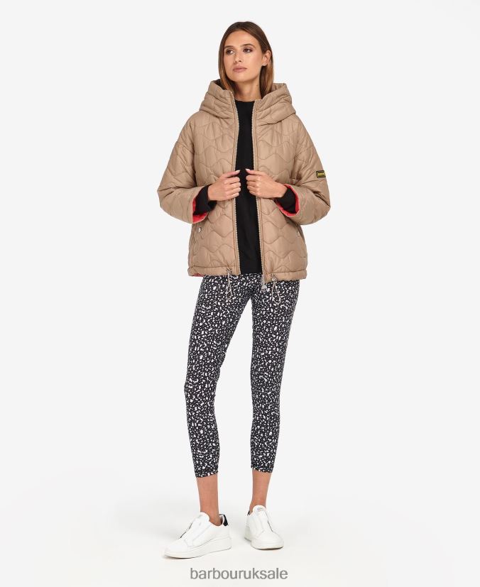 Fenway Revesible Quilted Jacket Barbour Women R08LB61458 Clothing Portobello/Cayenne/Bellini