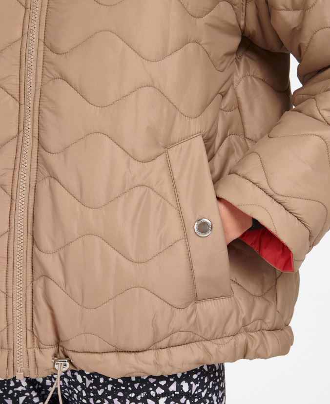 Fenway Revesible Quilted Jacket Barbour Women R08LB61458 Clothing Portobello/Cayenne/Bellini