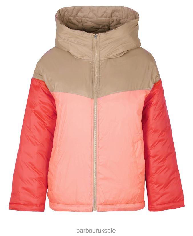 Fenway Revesible Quilted Jacket Barbour Women R08LB61458 Clothing Portobello/Cayenne/Bellini