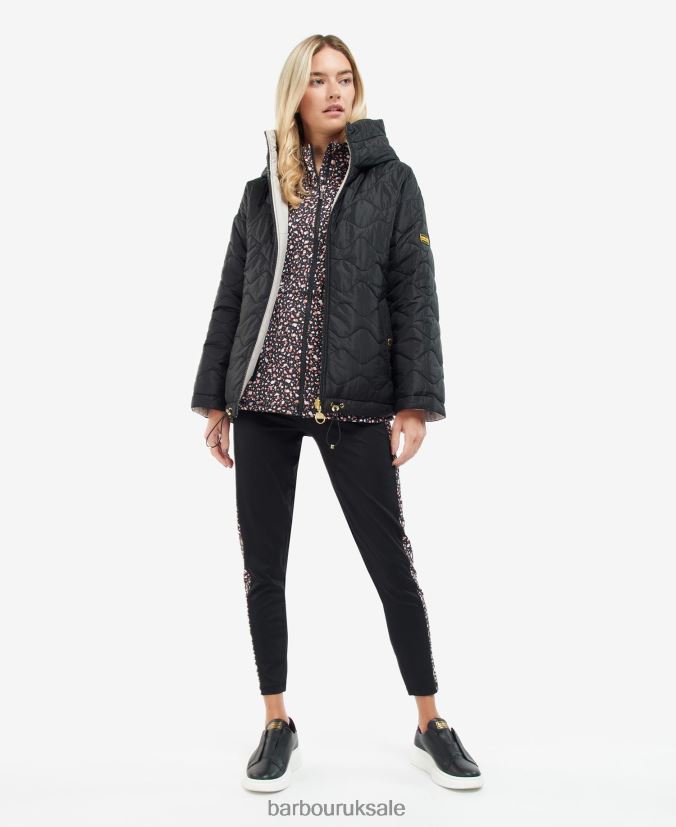 Fenway Revesible Quilted Jacket Barbour Women R08LB61484 Clothing Portobello/Cayenne/Bellini