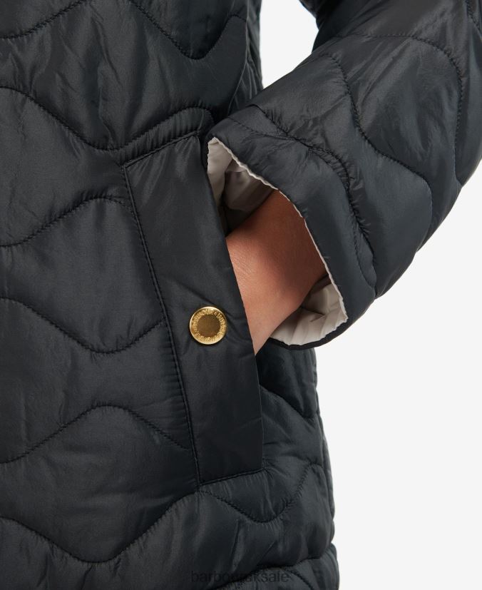Fenway Revesible Quilted Jacket Barbour Women R08LB61484 Clothing Portobello/Cayenne/Bellini