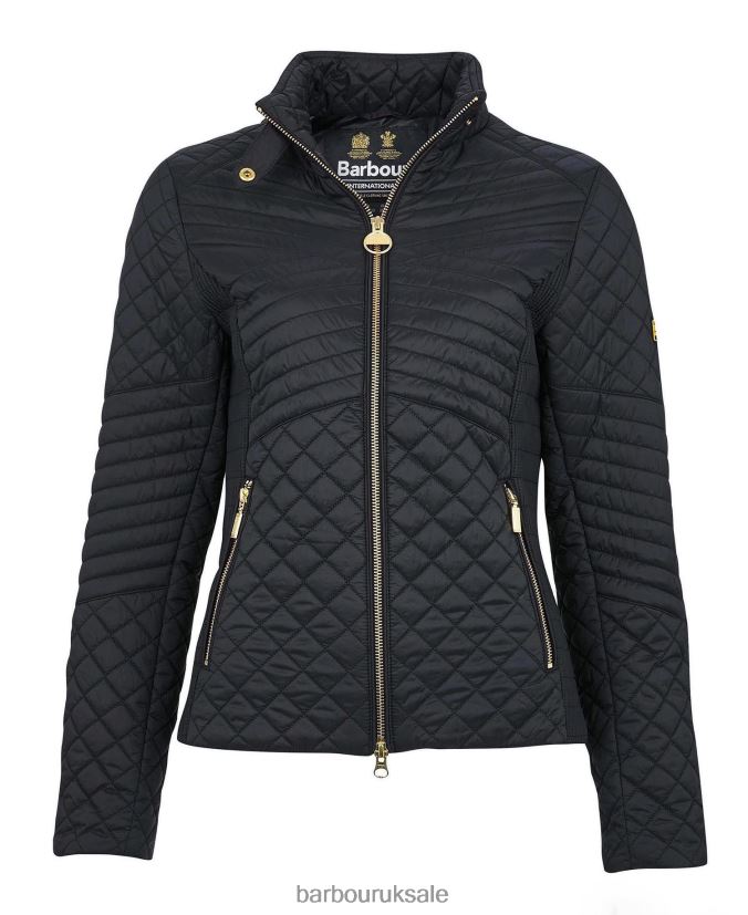 Formation Quilted Jacket Barbour Women R08LB61490 Clothing Light Army Green