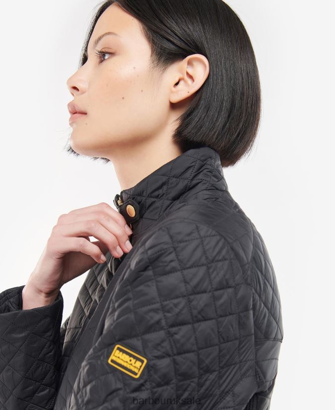 Formation Quilted Jacket Barbour Women R08LB61490 Clothing Light Army Green