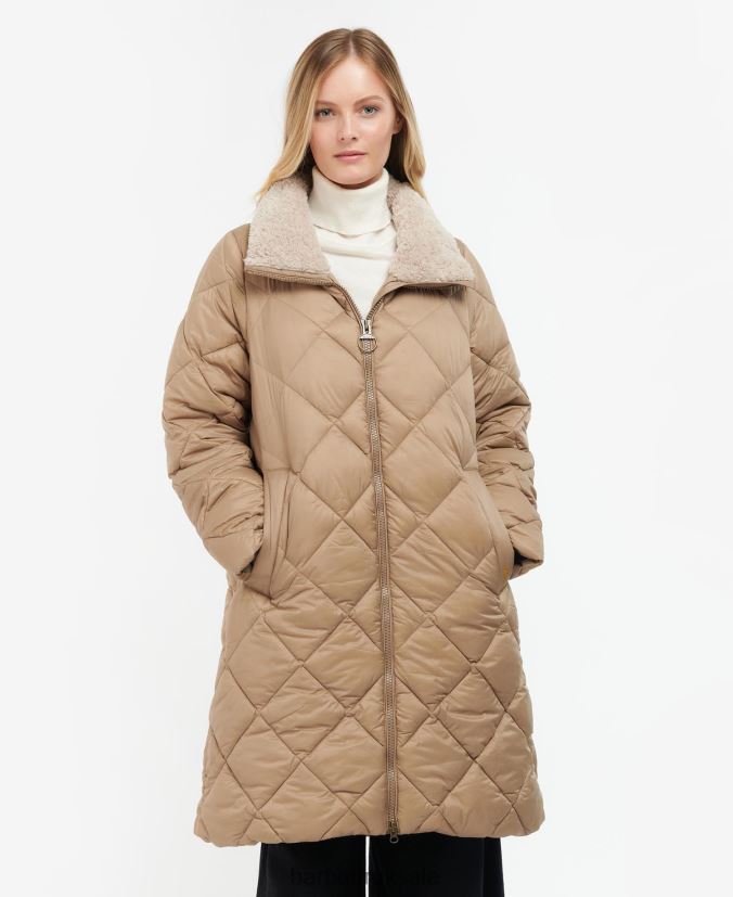 Kilmory Quilted Jacket Barbour Women R08LB61513 Clothing Fern Leaf/Classic Tartan