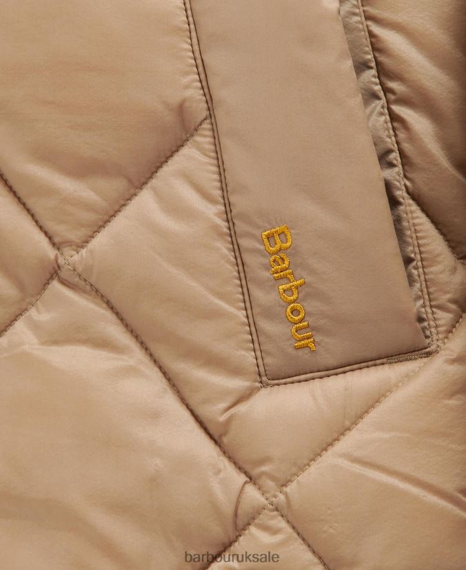 Kilmory Quilted Jacket Barbour Women R08LB61513 Clothing Fern Leaf/Classic Tartan