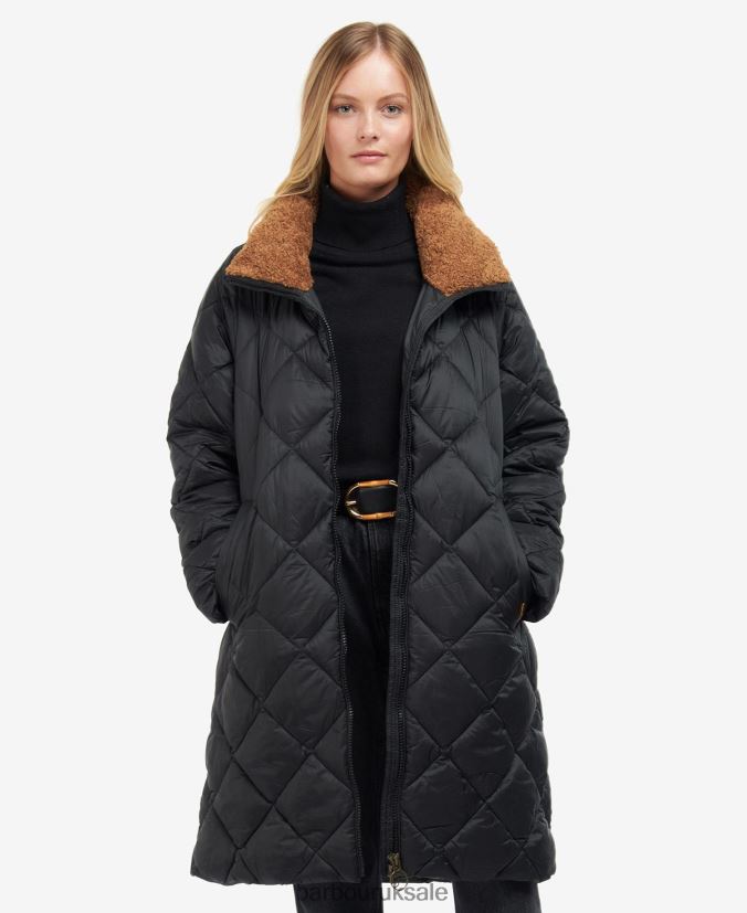 Kilmory Quilted Jacket Barbour Women R08LB61516 Clothing Fern Leaf/Classic Tartan