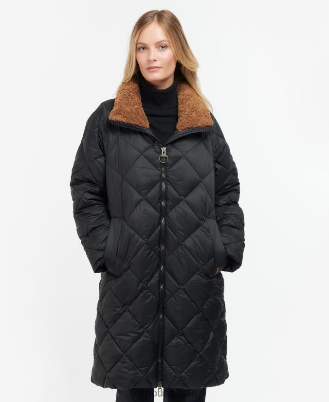 Kilmory Quilted Jacket Barbour Women R08LB61516 Clothing Fern Leaf/Classic Tartan