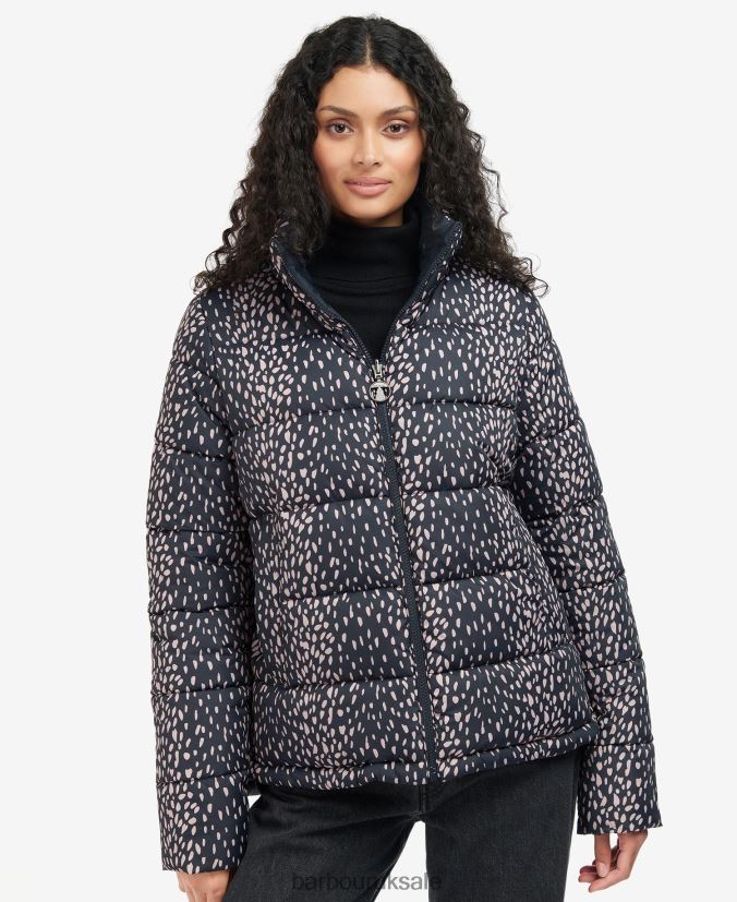 Marin Quilted Jacket Barbour Women R08LB61448 Clothing Dark Navy Deer/Dark Navy