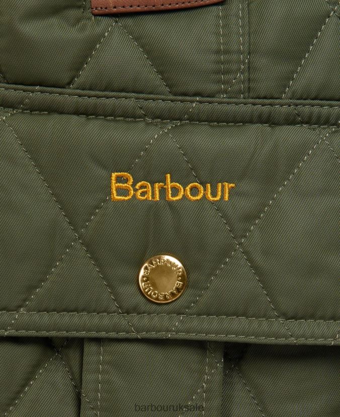 Premium Beadnell Quilted Jacket Barbour Women R08LB61430 Clothing Olive/Ancient