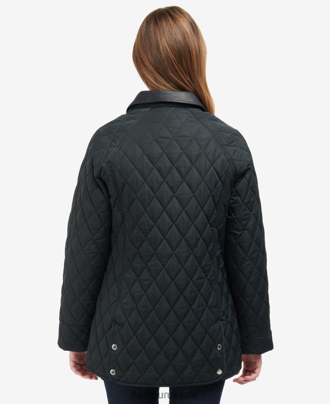 Premium Beadnell Quilted Jacket Barbour Women R08LB61481 Clothing Olive/Ancient