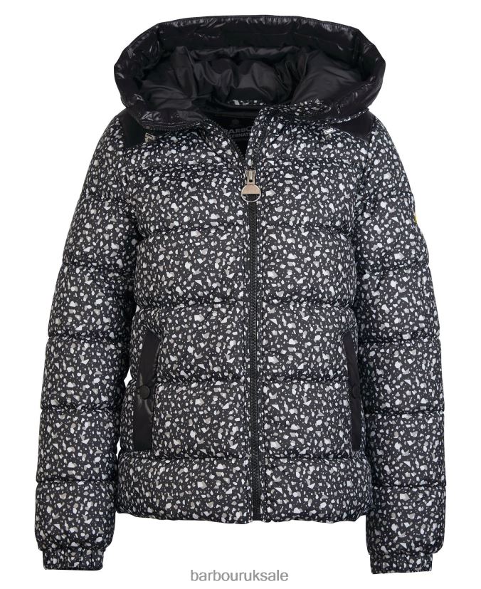 Printed Pavilion Quilted Jacket Barbour Women R08LB61455 Clothing Terrazzo/Black