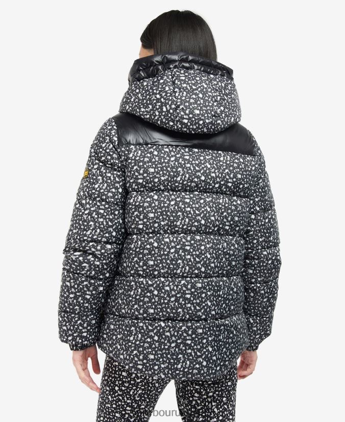 Printed Pavilion Quilted Jacket Barbour Women R08LB61455 Clothing Terrazzo/Black
