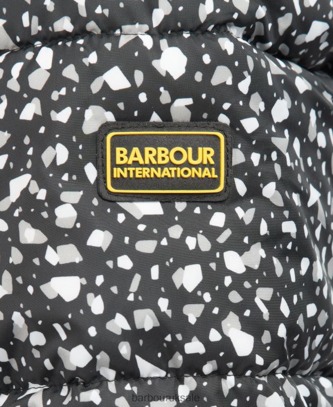 Printed Pavilion Quilted Jacket Barbour Women R08LB61455 Clothing Terrazzo/Black