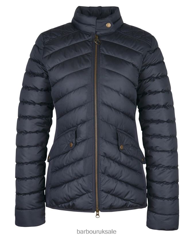 Stretch Cavalry Quilted Jacket Barbour Women R08LB61424 Clothing Olive/Olive Marl