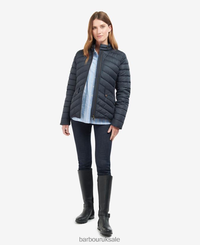 Stretch Cavalry Quilted Jacket Barbour Women R08LB61424 Clothing Olive/Olive Marl