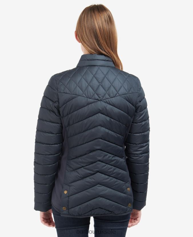 Stretch Cavalry Quilted Jacket Barbour Women R08LB61424 Clothing Olive/Olive Marl