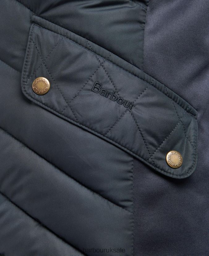 Stretch Cavalry Quilted Jacket Barbour Women R08LB61424 Clothing Olive/Olive Marl
