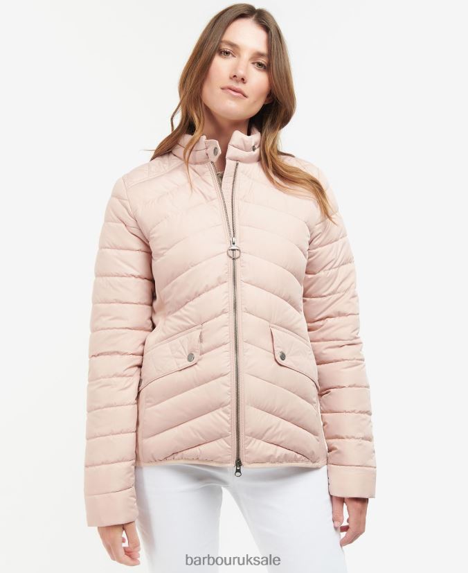 Stretch Cavalry Quilted Jacket Barbour Women R08LB61437 Clothing Olive/Olive Marl