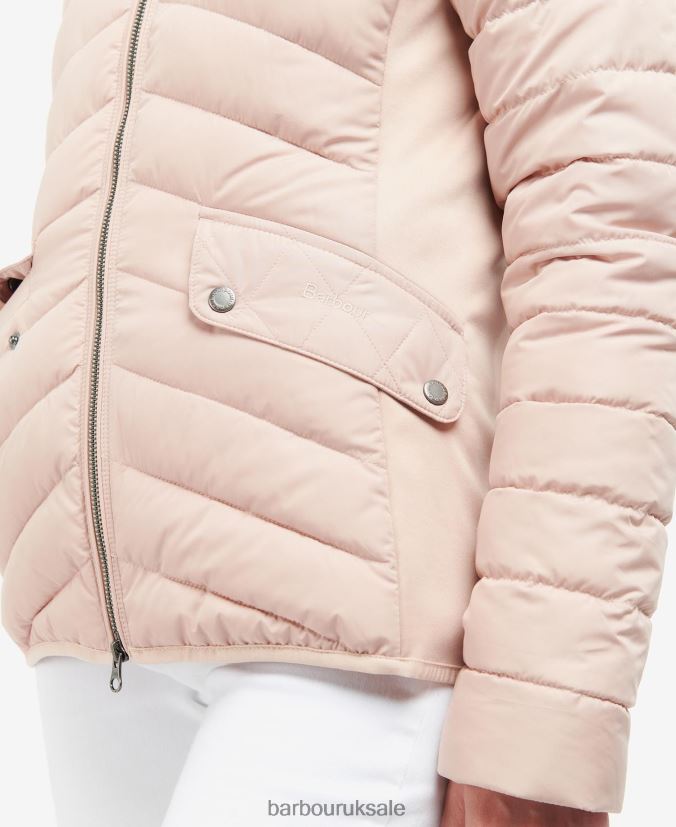 Stretch Cavalry Quilted Jacket Barbour Women R08LB61437 Clothing Olive/Olive Marl