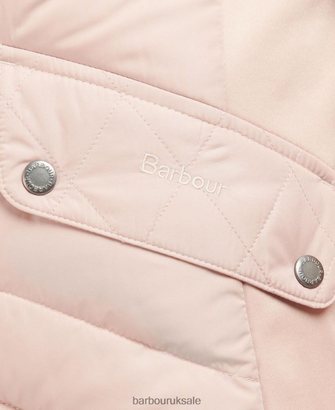 Stretch Cavalry Quilted Jacket Barbour Women R08LB61437 Clothing Olive/Olive Marl