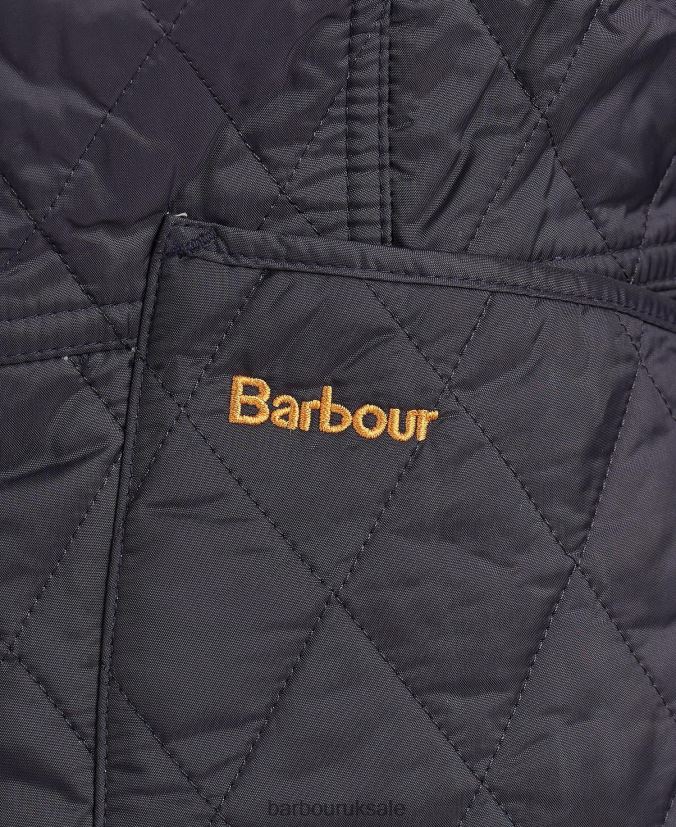 Summer Liddesdale Quilted Jacket Barbour Women R08LB61409 Clothing Navy/Pearl