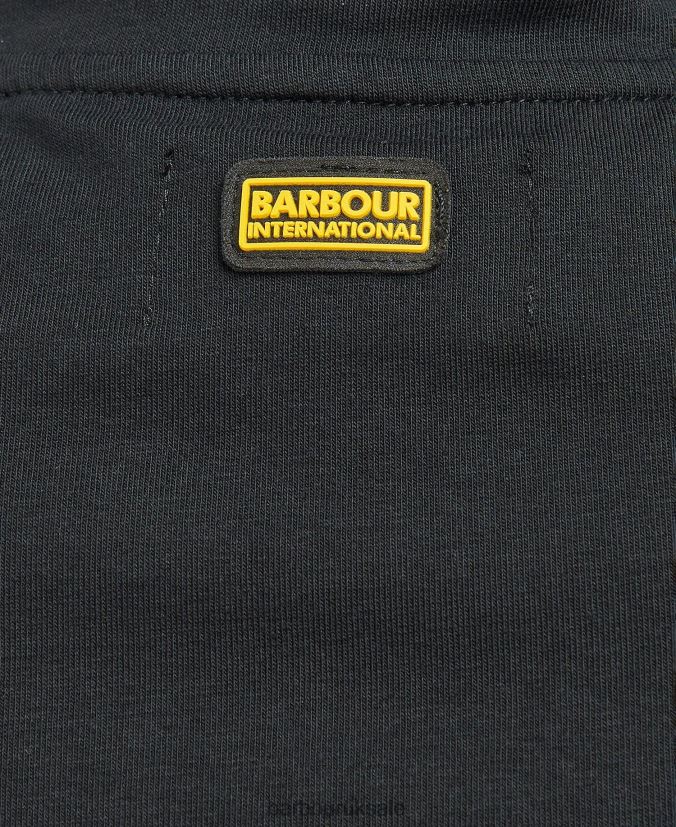 Kasuki Half-Zip Top Barbour Women R08LB61672 Clothing Classic Black