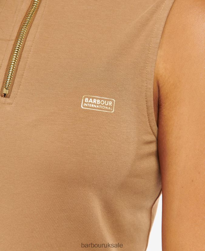 Kasuki Half-Zip Top Barbour Women R08LB61702 Clothing Classic Black