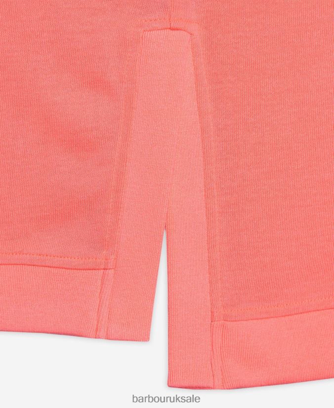 Sanderson T-Shirt Barbour Women R08LB61687 Clothing Atomic Coral