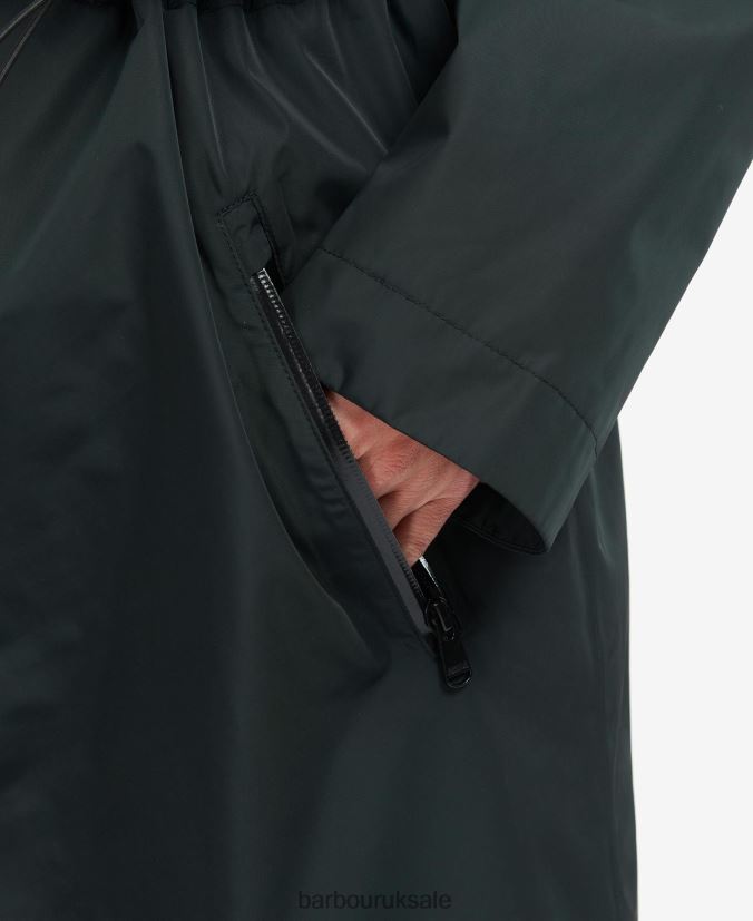 Crossfields Waterproof Trench Coat Barbour Women R08LB61532 Clothing Palmer Green