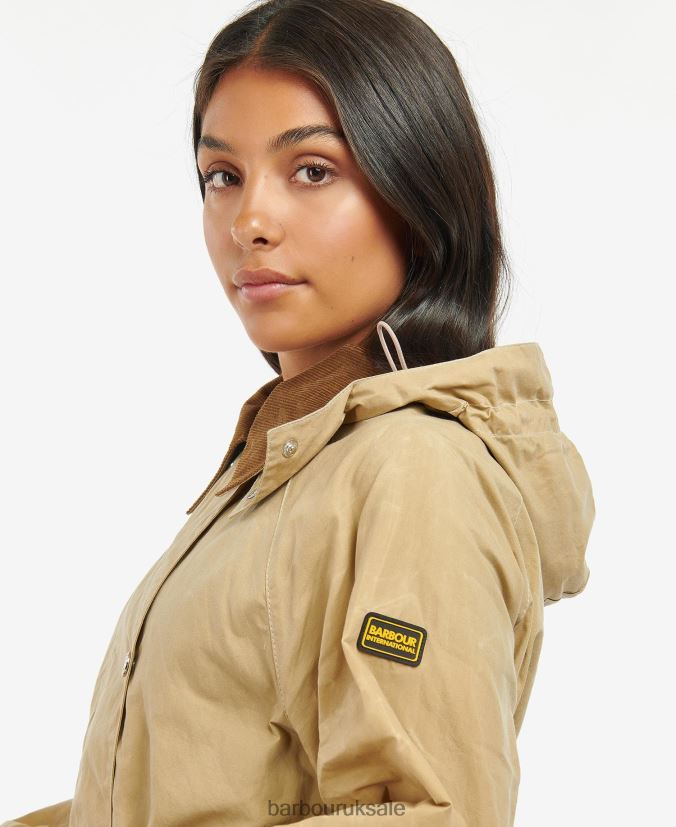 Rossin Showerproof Trench Coat Barbour Women R08LB61529 Clothing Midnight Green/Midnight Green Check