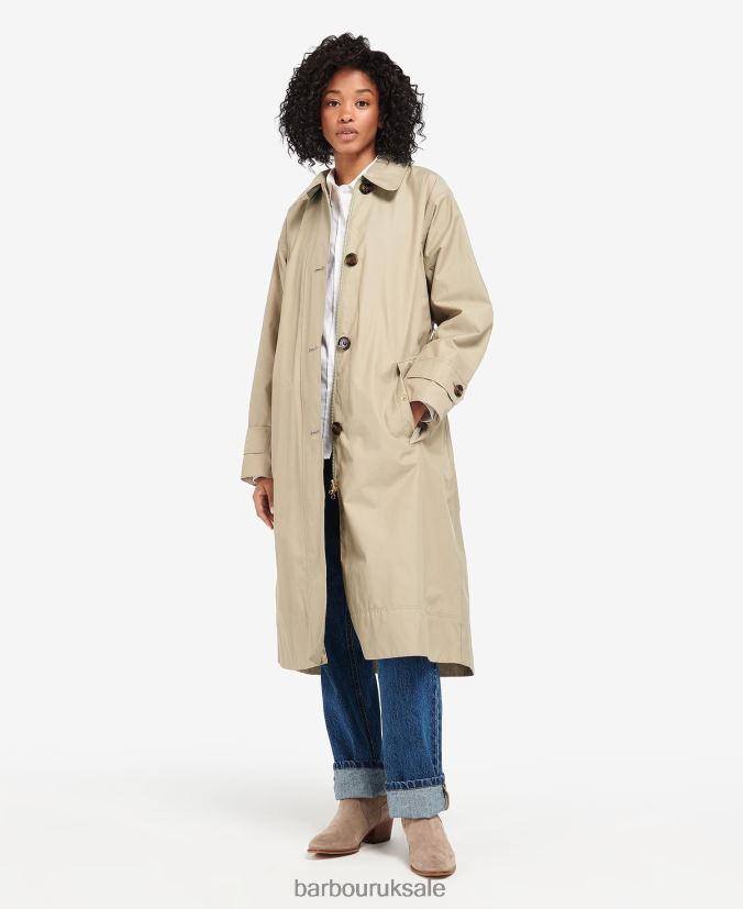 Somerland Trench Coat Barbour Women R08LB61530 Clothing Dark Navy/Ancient Poplar