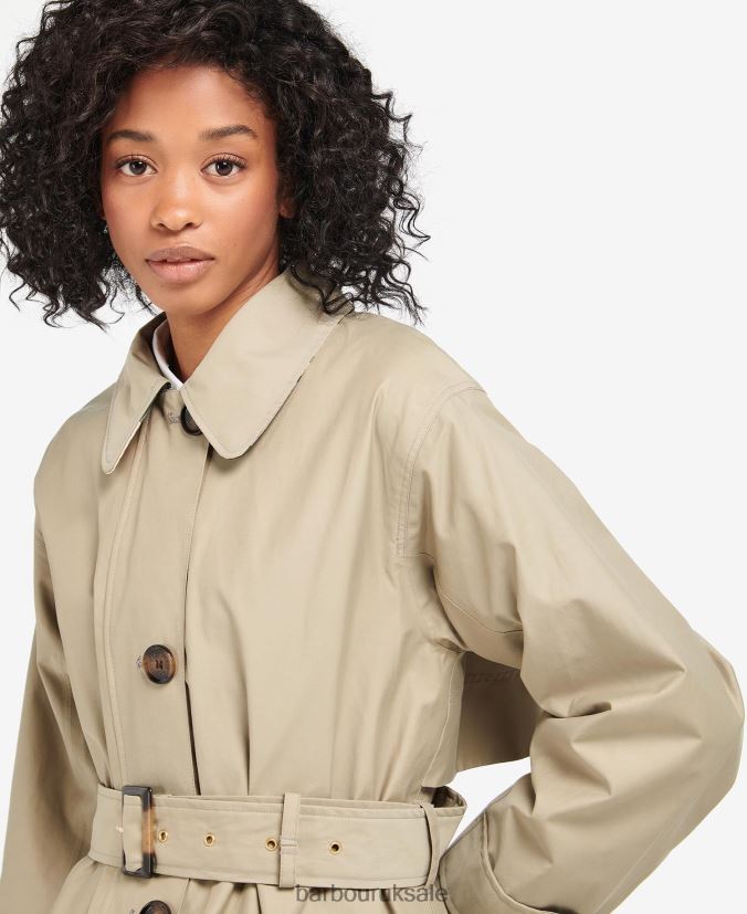 Somerland Trench Coat Barbour Women R08LB61530 Clothing Dark Navy/Ancient Poplar