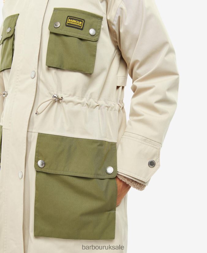 Thruxton Waterproof Trench Coat Barbour Women R08LB61535 Clothing Midnight Green