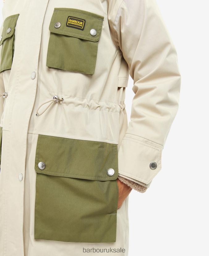 Thruxton Waterproof Trench Coat Barbour Women R08LB61535 Clothing Midnight Green