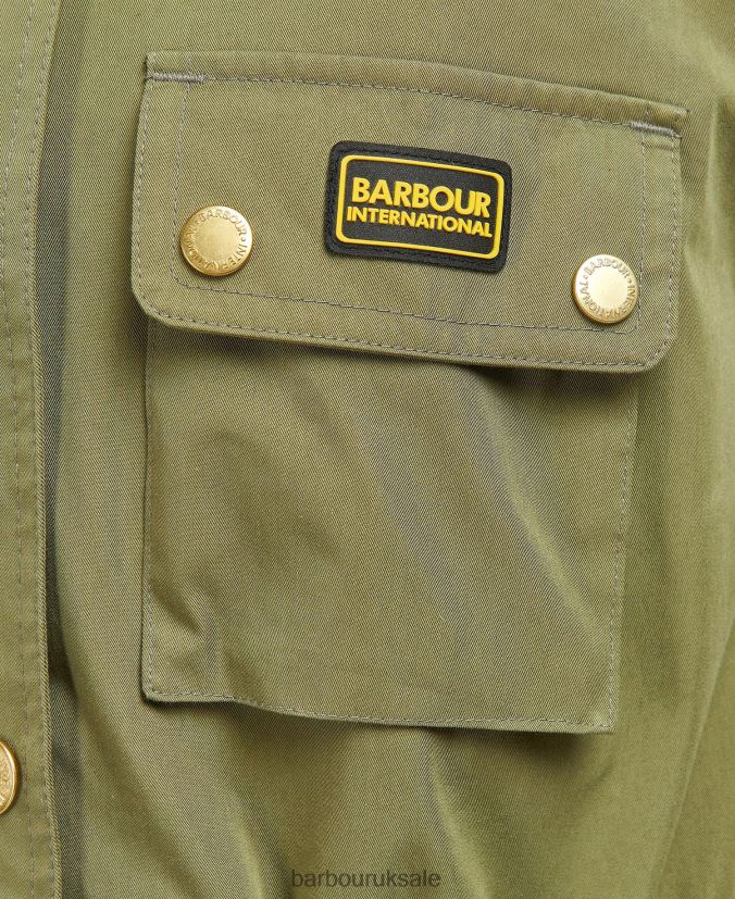 Thruxton Waterproof Trench Coat Barbour Women R08LB61536 Clothing Midnight Green