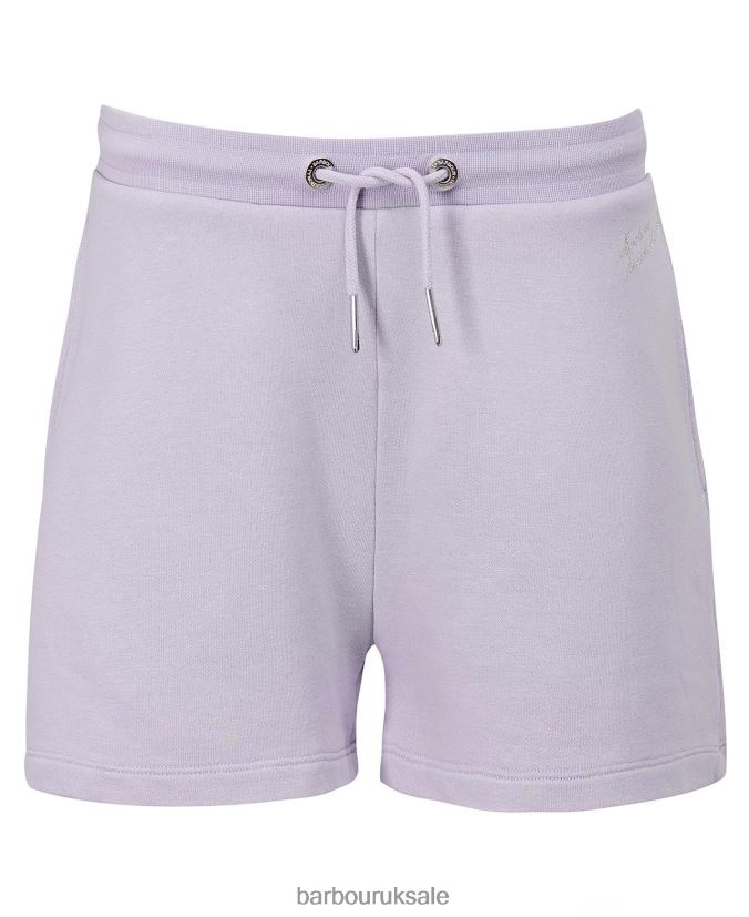 Chequer Shorts Barbour Women R08LB61794 Clothing Iced Fondant