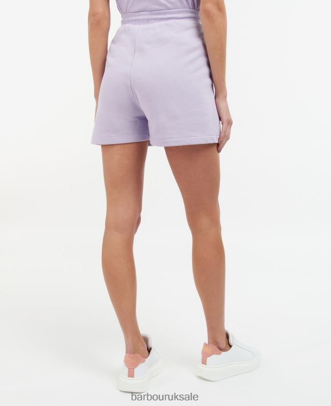 Chequer Shorts Barbour Women R08LB61794 Clothing Iced Fondant