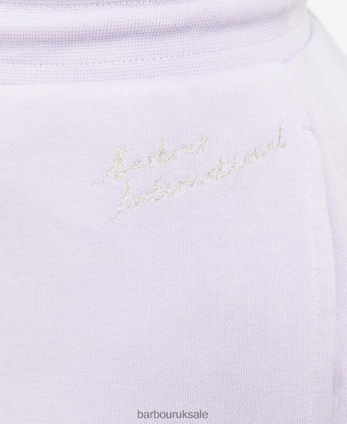 Chequer Shorts Barbour Women R08LB61794 Clothing Iced Fondant