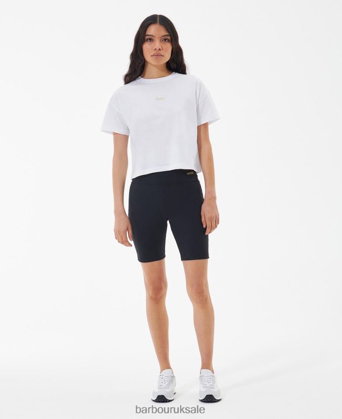 Halton Shorts Barbour Women R08LB61790 Clothing Classic Black