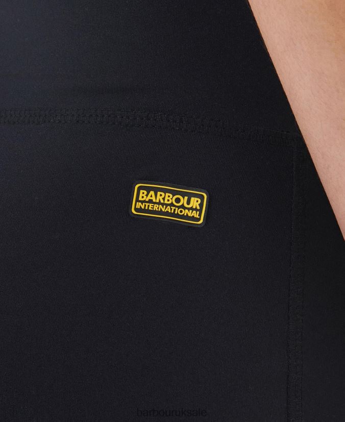 Halton Shorts Barbour Women R08LB61790 Clothing Classic Black