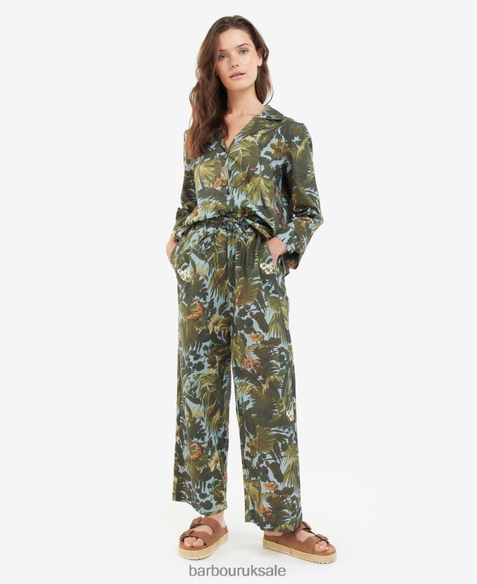 Lauriston Trousers Co-ord Barbour x House of Hackney Women R08LB61763 Clothing Limerence/Sky