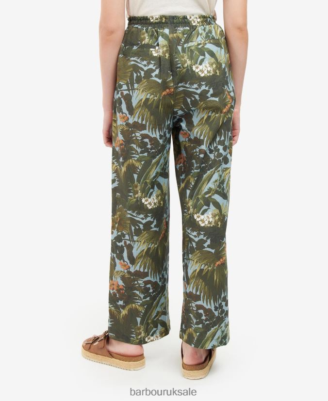 Lauriston Trousers Co-ord Barbour x House of Hackney Women R08LB61763 Clothing Limerence/Sky