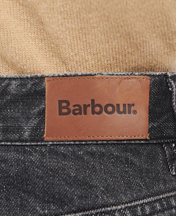Moorland High-Rise Jeans Barbour Women R08LB61801 Clothing Original Wash