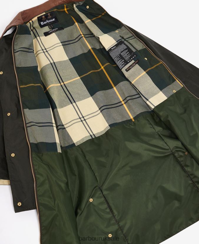 Bearden Waxed Jacket Barbour Women R08LB61371 Clothing Archive Olive/Ancient